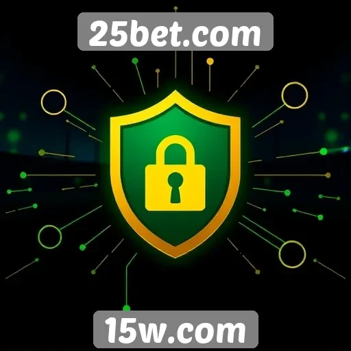 Dados sobre segurança no site 25bet.com